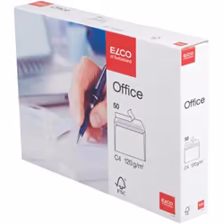Elco Office C4, C4 (229 x 324 mm), Blanc, 120 g/m², 229 mm, 324 mm, 50 pièce(s)