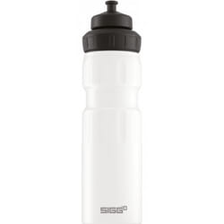 SIGG 8237.00 gourde Vélo, Fitness, Randonnée, Sports 0,75 ml Plastique PU, Plastique Blanc