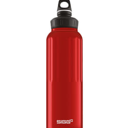 SIGG WMB Traveller Utilisation quotidienne, Randonnée 1500 ml Aluminium Rouge