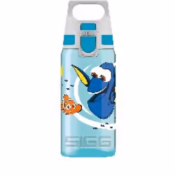 SIGG VIVA ONE Dory, 500 ml, Utilisation quotidienne, Bleu, Rouge, Blanc
