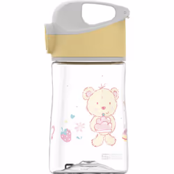 SIGG Miracle Furry Friend, 350 ml, Utilisation quotidienne, Gris, Transparent, Tritan, Garçon/Fille, Motif