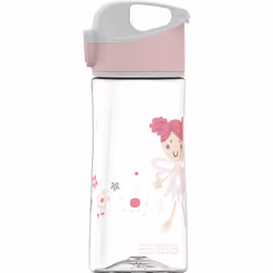 SIGG Miracle Fairy Friend, 450 ml, Utilisation quotidienne, Gris, Rose, Transparent, Tritan, Fille, Motif