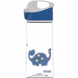 SIGG Miracle Dinosaur Friend, 450 ml, Utilisation quotidienne, Bleu, Transparent, Blanc, Tritan, Enfant, Image
