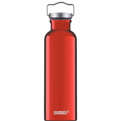 SIGG Original, 500 ml, Utilisation quotidienne, Rouge, Aluminium, Bouchon à vis, 200 mm