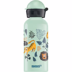 SIGG KBT Jungle TZZ, 400 ml, Utilisation quotidienne, Couleur menthe, Aluminium, Enfant, Image