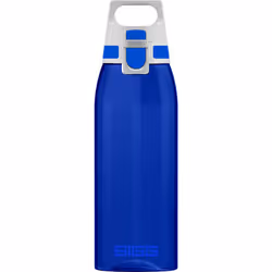 SIGG Total Color Blue, 1000 ml, Utilisation quotidienne, Fitness, Sports, Bleu, Tritan, Adulte, Monochromatique