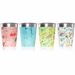 SIGG Kids Cup Set, Multicolore, Acier inoxydable, Acier inoxydable, Chine, 350 ml, 8,4 cm