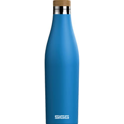 SIGG Meridian Electric Blue Utilisation quotidienne 500 ml Bambou, Acier inoxydable Bleu
