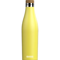 SIGG Meridian Ultra Lemon Utilisation quotidienne 500 ml Bambou, Acier inoxydable Jaune