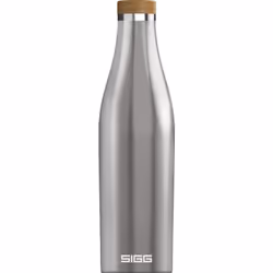 SIGG Meridian Brushed, 500 ml, Utilisation quotidienne, Acier brossé, Bambou, Acier inoxydable, Monochromatique, Chine