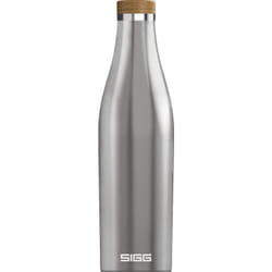SIGG Meridian Brushed Utilisation quotidienne 500 ml Bambou, Acier inoxydable Acier brossé