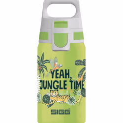 SIGG Shield One Jungle, 500 ml, Utilisation quotidienne, Vert, Acier inoxydable, Enfant, Image