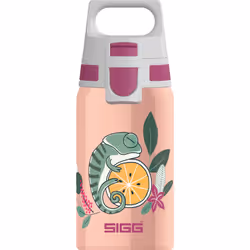 SIGG Shield One Flora, 500 ml, Utilisation quotidienne, Rose, Acier inoxydable, Enfant, Image