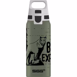SIGG WMB ONE Brave Mountain Lion, 600 ml, Utilisation quotidienne, Vert, Aluminium, Enfant, Image