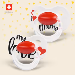 Medela ORIGINAL, Tétine pour bébé classique, Orthodontique, Silicone, Garçon/Fille, 2 pièce(s)