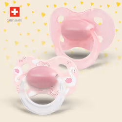 Medela ORIGINAL, Tétine pour bébé classique, Orthodontique, Silicone, Fille, 2 pièce(s)