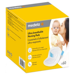 Medela 60 Coussinets d'Allaitement Ultra-Respirants