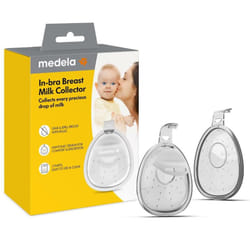 Medela Collecteurs de lait maternel intra-soutien-gorge pour allaitement - Lot de 2, Discrets et confortables