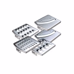 Bamix SliceSy râpe électrique Gris, Transparent