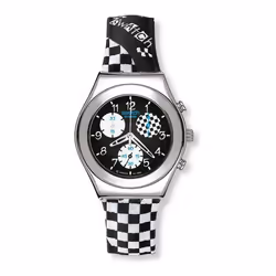 Swatch YMS114 montre quartz homme Noir
