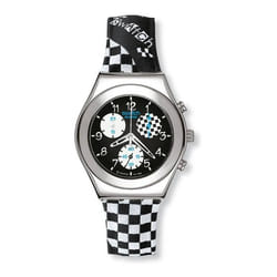 Swatch YMS114 montre quartz homme Noir