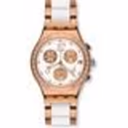 Montre Femme - Swatch - YCG406G - Quartz - Céramique - Blanc