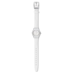Swatch Recent Traces Montre bracelet Femelle Quartz Acier inoxydable