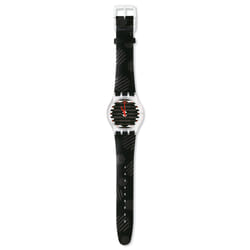 Swatch Fine Mystique Montre bracelet Unisexe Quartz Blanc