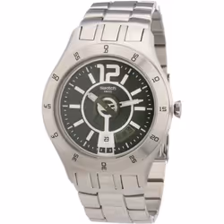 Swatch YTS407G Montre Homme Analogique Bracelet Acier Inoxydable