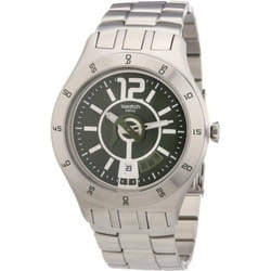 Swatch YTS407G Montre Homme Analogique Bracelet Acier Inoxydable