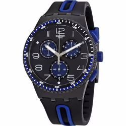 Montre - SWATCH - SUSB406 - 42mm - Bracelet Silicone - Boîtier Plastique