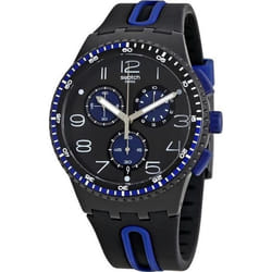 Montre - SWATCH - SUSB406 - 42mm - Bracelet Silicone - Boîtier Plastique