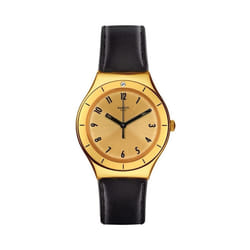 Montre - Swatch - YGG105 - Quartz - Analogique - Cuir Doré