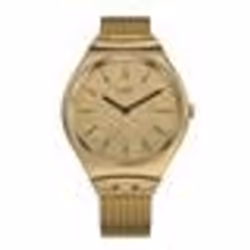 Montre - Swatch - Skindoro - 38mm - Acier Inoxydable - Quartz - Doré