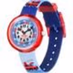 Montre enfant - FLIK FLAK - Flik Flak Firetruck - Couleur Orange - Étanche - Mouvement Quartz