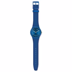 Montre Swatch Cyderalblue - Homme - Bracelet Silicone - Bleu