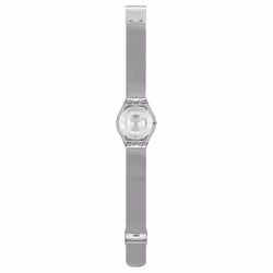 Montre Swatch Metal Knit - SWATCH - Bracelet acier femme - Quartz - Verre minéral - Argenté