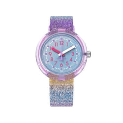 Montre - FLIK FLAK - SHINE IN RAINBOW - 32mm - Étanchéité 30 Atm - Bracelet en PET Recyclé