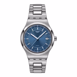 Montre - SWATCH - Montre Swatch Shimmer At Dusk - Automatique - Acier inoxydable - Bleu