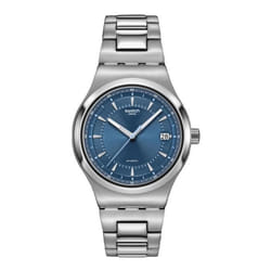 Montre - SWATCH - Montre Swatch Shimmer At Dusk - Automatique - Acier inoxydable - Bleu
