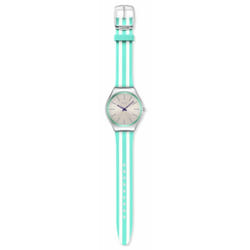 Montre - Swatch - Beach Hour - Silicone et plastique - Cadran bleu - Analogique