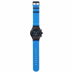 Montre - Swatch - Moments In Blue - Cuir - Quartz - Analogique