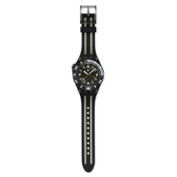 Montre homme bracelet silicone et plastique - Swatch - Montre Swatch Black Sea Nettle
