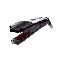 Valera Swiss'X Super Brush & Shine, Fer à lisser, À chaleur, 230 °C, 20 s, Noir, Argent, Suisse