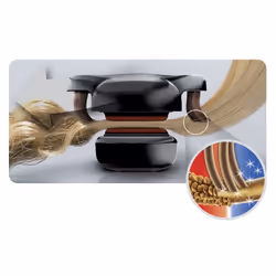 Valera Swiss'X Super Brush & Shine Fer à lisser À chaleur Noir, Argent 3 m - Vue supplémentaire 4
