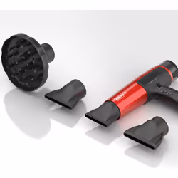 Valera MatrixCare AI sèche-cheveux 2000 W Noir, Rouge - Vue supplémentaire 4