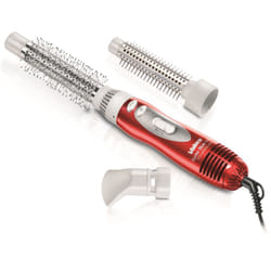 Valera Turbo Style 1000 Brosse soufflante à air chaud Rouge, Argent 1000 W