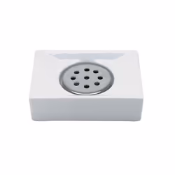 Spirella 7610583001542, Blanc, Porcelaine, Rectangulaire, 110 mm, 80 mm, 35 mm