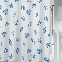 Spirella 7610583046031 rideau de douche Anneau Polyester Bleu
