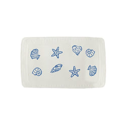 Spirella 7610583054548 Tapis de bain et adhésif antidérapant Tapis de bain anti-dérapant Bleu, Blanc